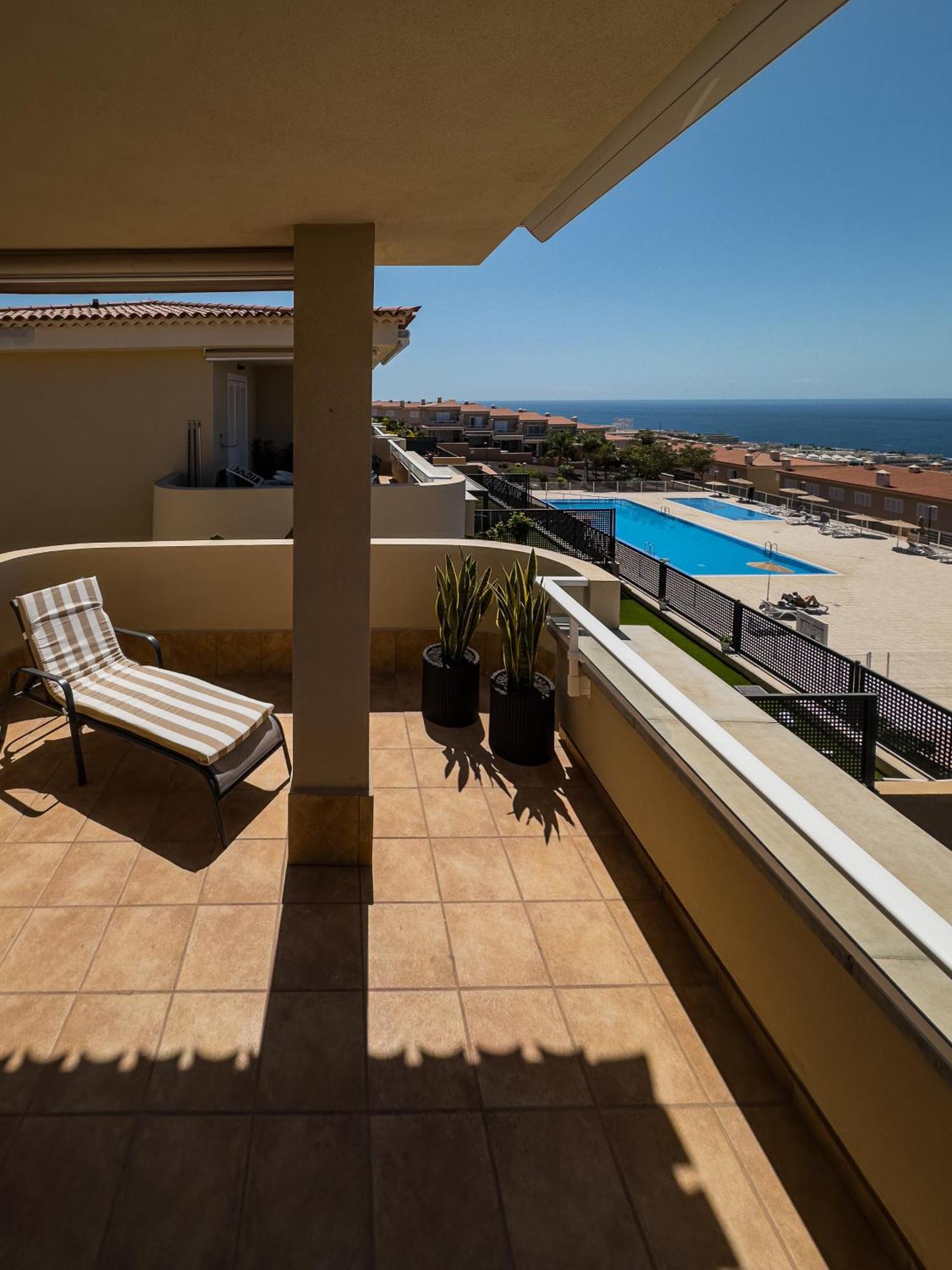 Luna - Ac, 2 Pools, Panoramic Ocean, Private Garage, Fibre Net Puerto de Santiago  Exterior foto
