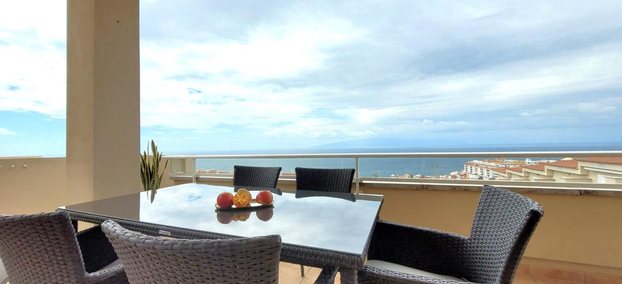 Luna - Ac, 2 Pools, Panoramic Ocean, Private Garage, Fibre Net Puerto de Santiago  Exterior foto