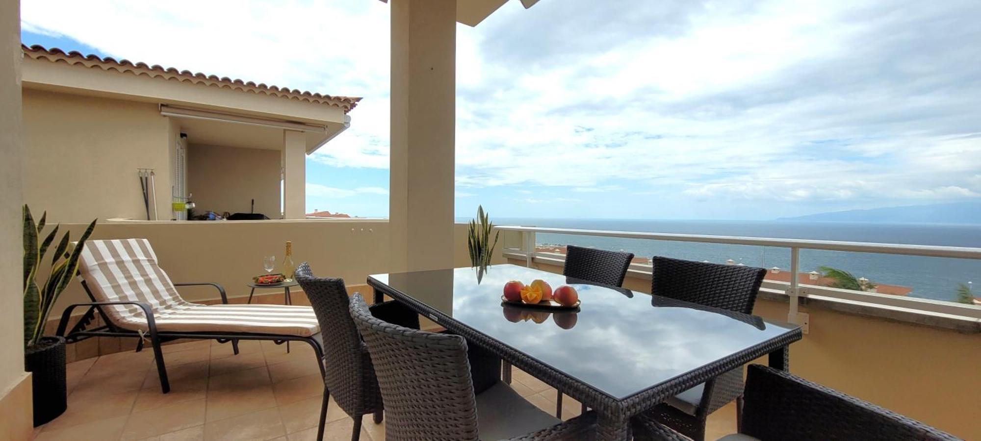 Luna - Ac, 2 Pools, Panoramic Ocean, Private Garage, Fibre Net Puerto de Santiago  Exterior foto